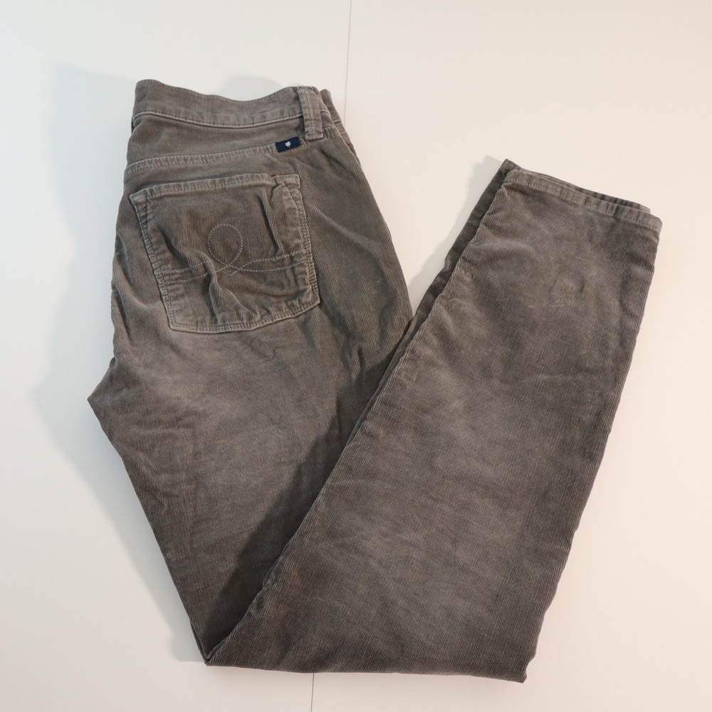 Lucky Brand Sofia Skinny Corduroy Jeans Gray Size 8 29 Regular Skinny Leg